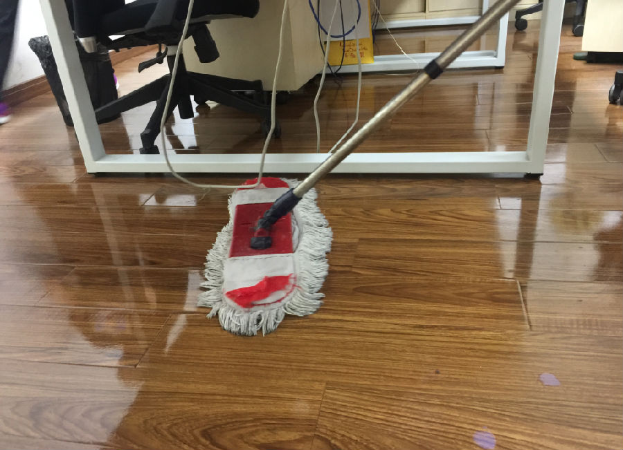木里木地板保洁案例