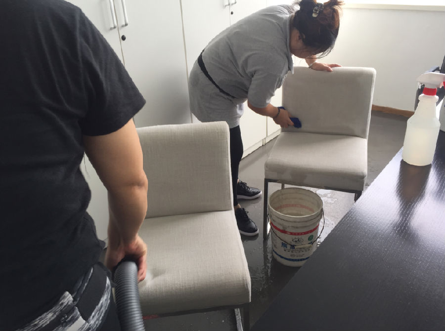 木里沙发清洗案例